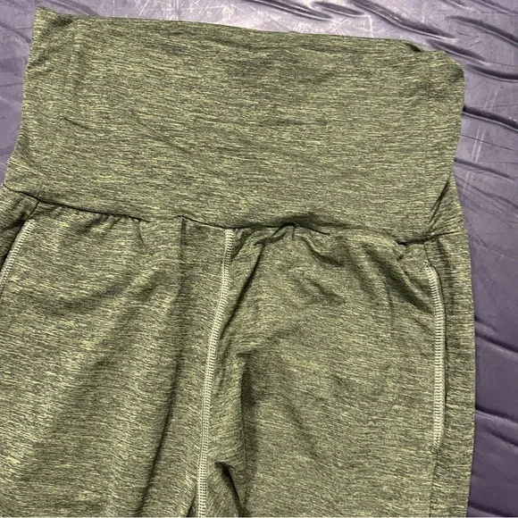 Aerie high waisted jogger pants in olive green‎ size S/TP - Picture 10 of 10